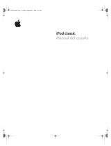 Apple iPod Classic 120GB Guía del usuario