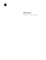 Apple iPod Nano 6ª generación El manual del propietario