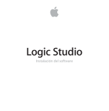 Apple Logic Studio 2009 Manual de usuario