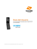 Alcatel Go Flip Boost Mobile Guía del usuario