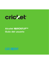 Alcatel QuickFlip Cricket Wireless Guía del usuario