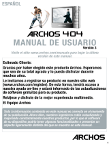 Archos 404 Manual de usuario