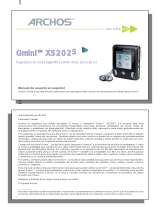 Archos Gmini XS202 S Manual de usuario