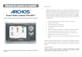 Archos PMA400 Manual de usuario