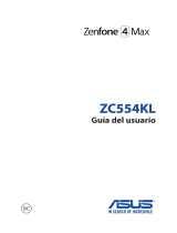 Asus ZenFone 4 Max ZC554KL Instrucciones de operación