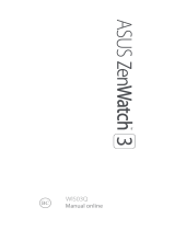 Asus ZenWatch 3 (WI503Q) El manual del propietario