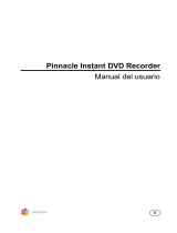 Avid Pinnacle Instant DVD Recorder Manual de usuario