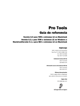 Avid Pro Tools 6.0 Manual de usuario