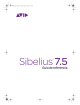 Sibelius Sibelius 7.5 Guía del usuario