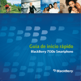 Blackberry 7130e v4.2.1 Guía de inicio rápido