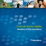 Blackberry 8707g Guía de inicio rápido