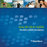 Blackberry 8800 v4.5 Guía de inicio rápido