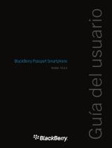 Blackberry Passport v10.3.3 Guía del usuario