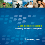 Blackberry Pearl 8100 v4.5 Guía de inicio rápido