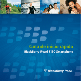 Blackberry Pearl 8130 v4.5 Guía de inicio rápido