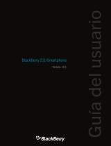 Blackberry Z10 v10.1 Instrucciones de operación