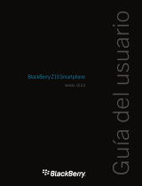 Blackberry Z10 v10.3.3 Guía del usuario