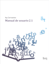 bq Cervantes OS 2.1 Manual de usuario