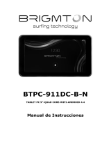 Brigmton BTPC-911 DC B N Manual de usuario