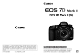 Canon EOS 7D Mark II Instrucciones de operación