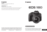 Canon EOS 100D Instrucciones de operación