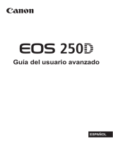 Canon EOS 250D Guía del usuario