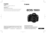 Canon EOS 1100D Instrucciones de operación