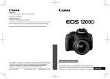 Canon EOS 1200D Instrucciones de operación
