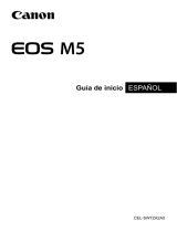 Canon EOS M5 Guía de inicio rápido