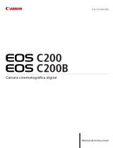 Canon EOS C200 Guía del usuario