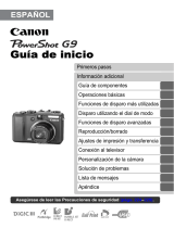 Canon PowerShot G9 Guía de inicio rápido