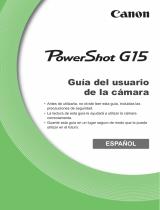 Canon PowerShot G15 El manual del propietario