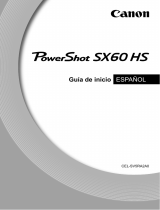 Canon PowerShot SX60 HS Guía de inicio rápido