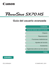 Canon PowerShot SX70 HS Guía del usuario