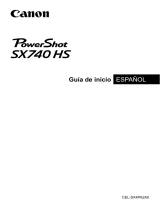 Canon PowerShot SX740 HS Manual de usuario