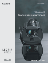 Canon LEGRIA HF G25 Instrucciones de operación