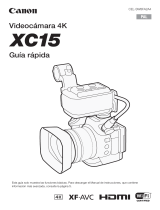 Canon XC15 Guía del usuario