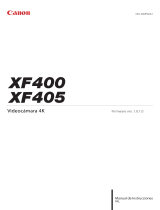Canon XF 400 El manual del propietario