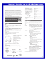 Casio 5608 Manual de usuario