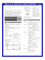 Casio 3461 Manual de usuario