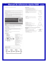 Casio 5588 Manual de usuario