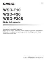 Casio WSD-F20 Guía del usuario