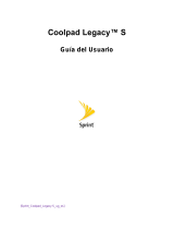 Coolpad 3648A Boost Mobile Guía del usuario