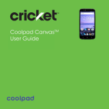 Coolpad Canvas Cricket Wireless Manual de usuario