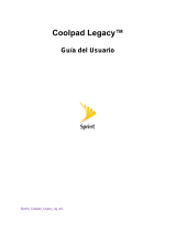 Coolpad Legacy 3705 Sprint Manual de usuario