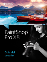 Corel PaintShop Pro X8 Manual de usuario