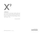 Cowon X9 Manual de usuario