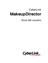 CyberLink MakeupDirector Instrucciones de operación