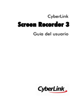 CyberLink Screen Recorder 3.0 Manual de usuario