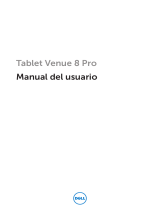 Dell Venue 8 Pro Manual de usuario
